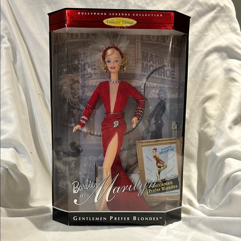Barbie as Marilyn in Red Gown